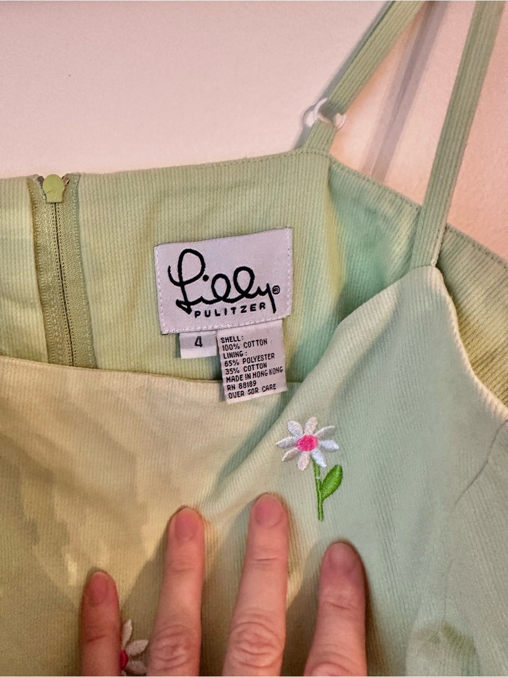 Lilly Pulitzer WHITE LABEL Embroidered Dress